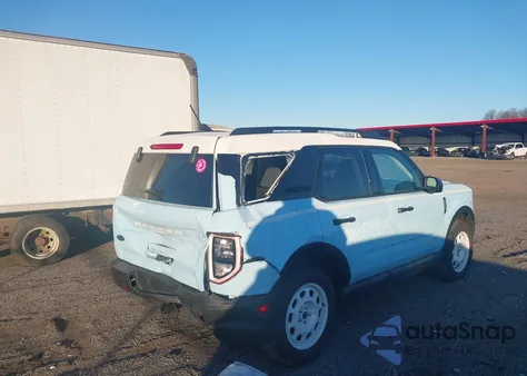 2024 Ford Bronco Sport Heritage from USA, damaged, VIN 3FMCR9G68RRF40738